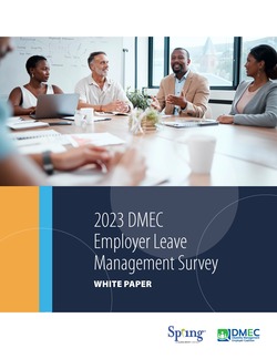 2023 DMEC Employer Leave Management Survey White Paper