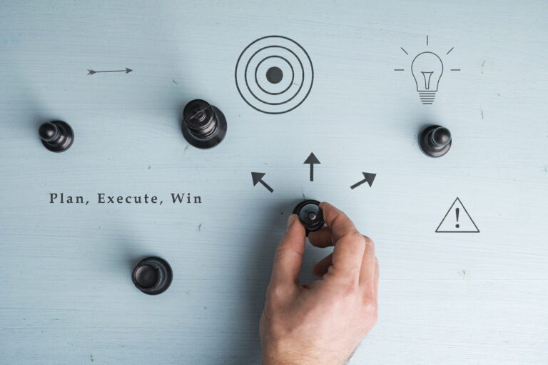 Plan, execute, and win! Success comes from smart decisions, strategy, and taking action toward your goals.